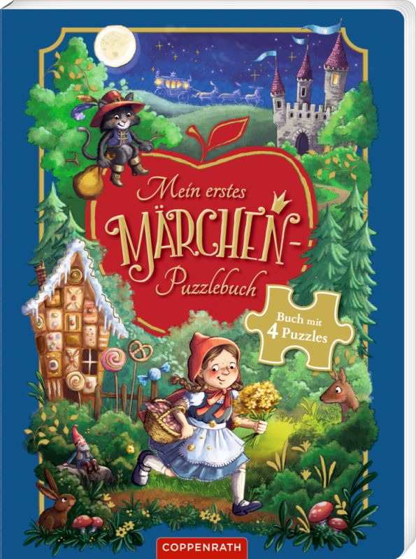 Mein erstes Märchen-Puzzlebuch - Buch mit 4 Puzzles