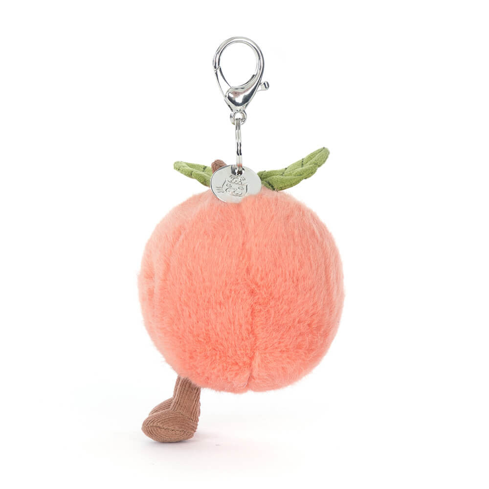 Amuseables Peach Taschenanhänger