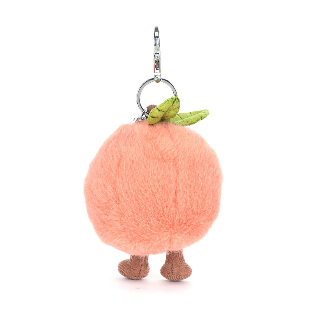 Amuseables Peach Taschenanhänger