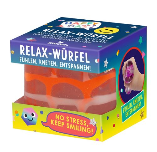 Happy Day Relax-Würfel Neon, sortiert