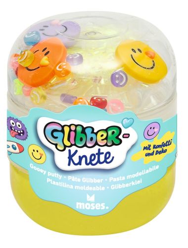 Glibber-Knete, sortiert