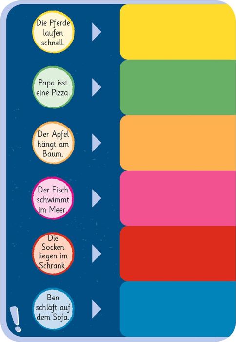 Klick Klack Klug Kartenset Deutsch ab 7 Jahren