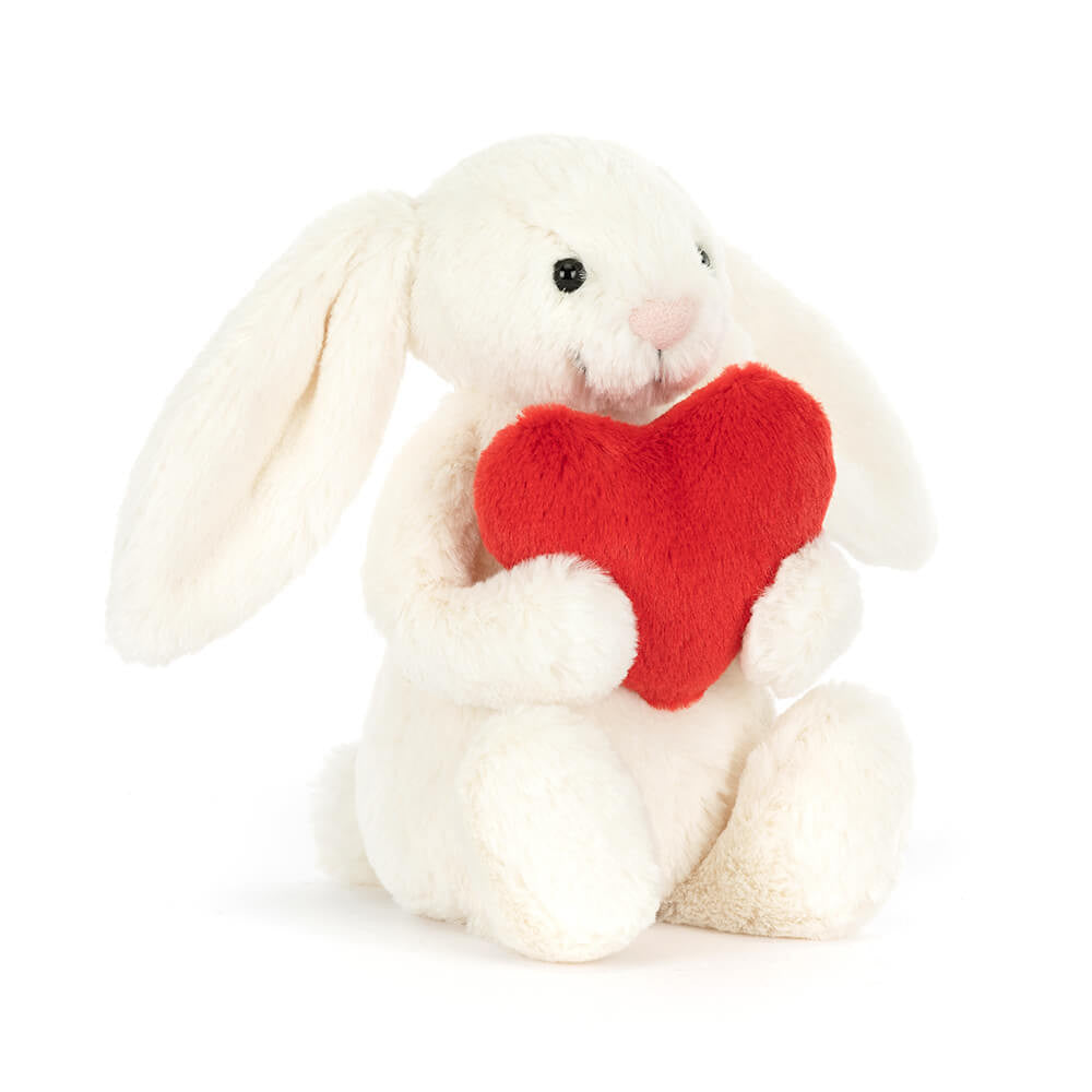 Bashful Red Heart Bunny Original