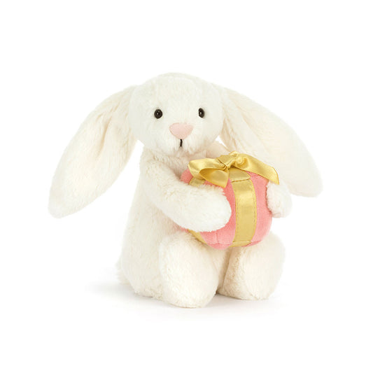 Bashful Bunny with Present