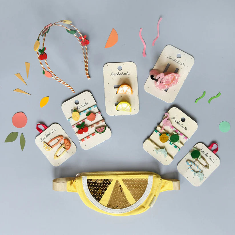 Citrus Slice Claw Clips 2er Pack