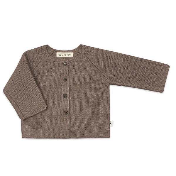 Cardigan Emil aus 100% Merinowolle 0-1 Jahre 6 Varianten
