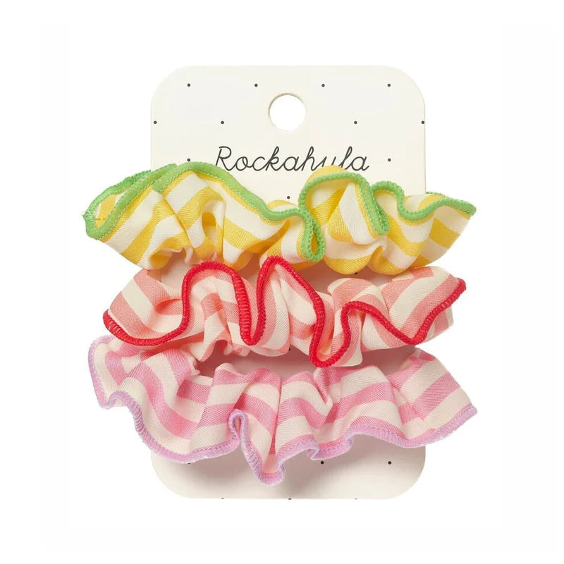 Candy Stripe Scrunchies