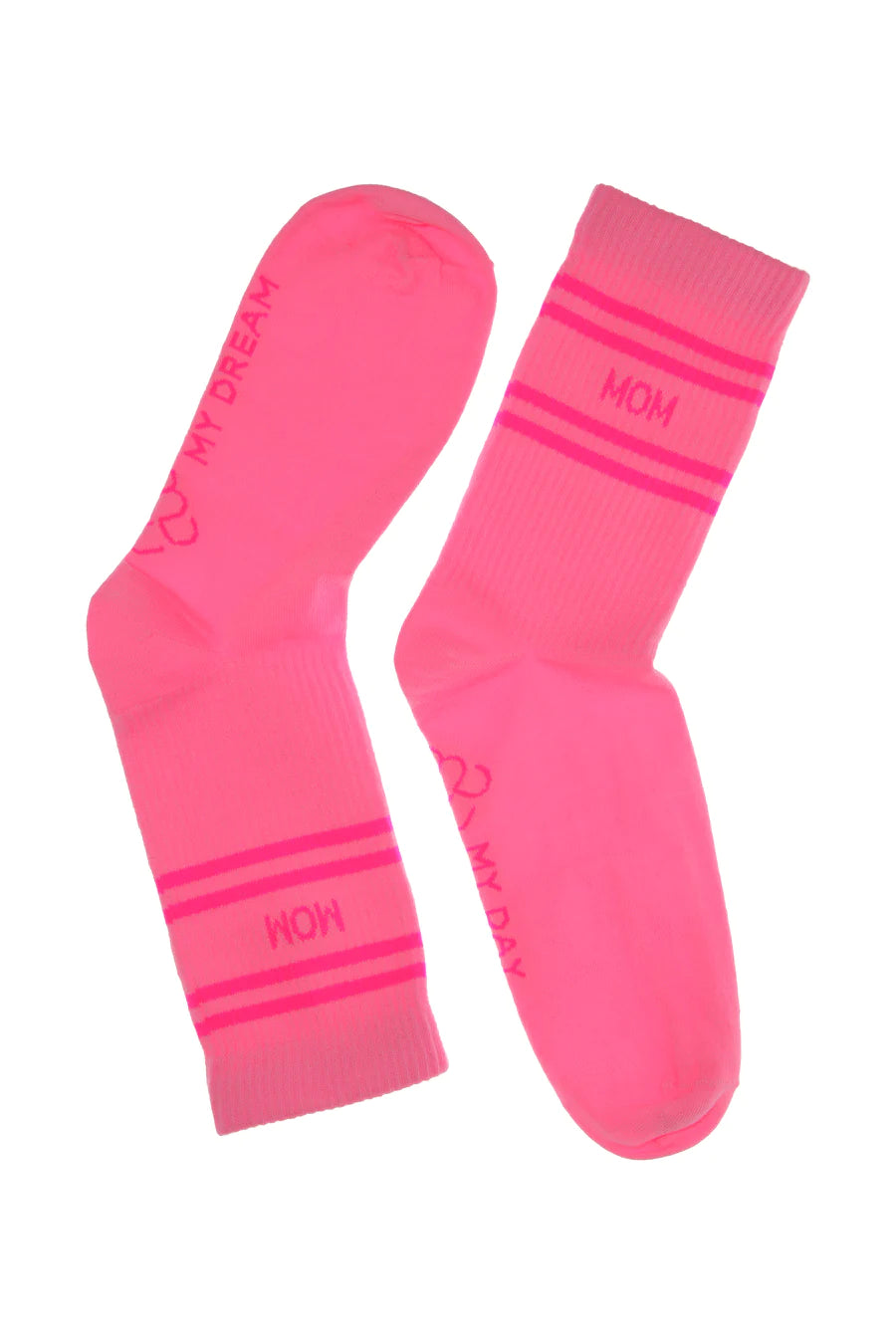 Socken Neon Mom or Dad verschiedene Größen