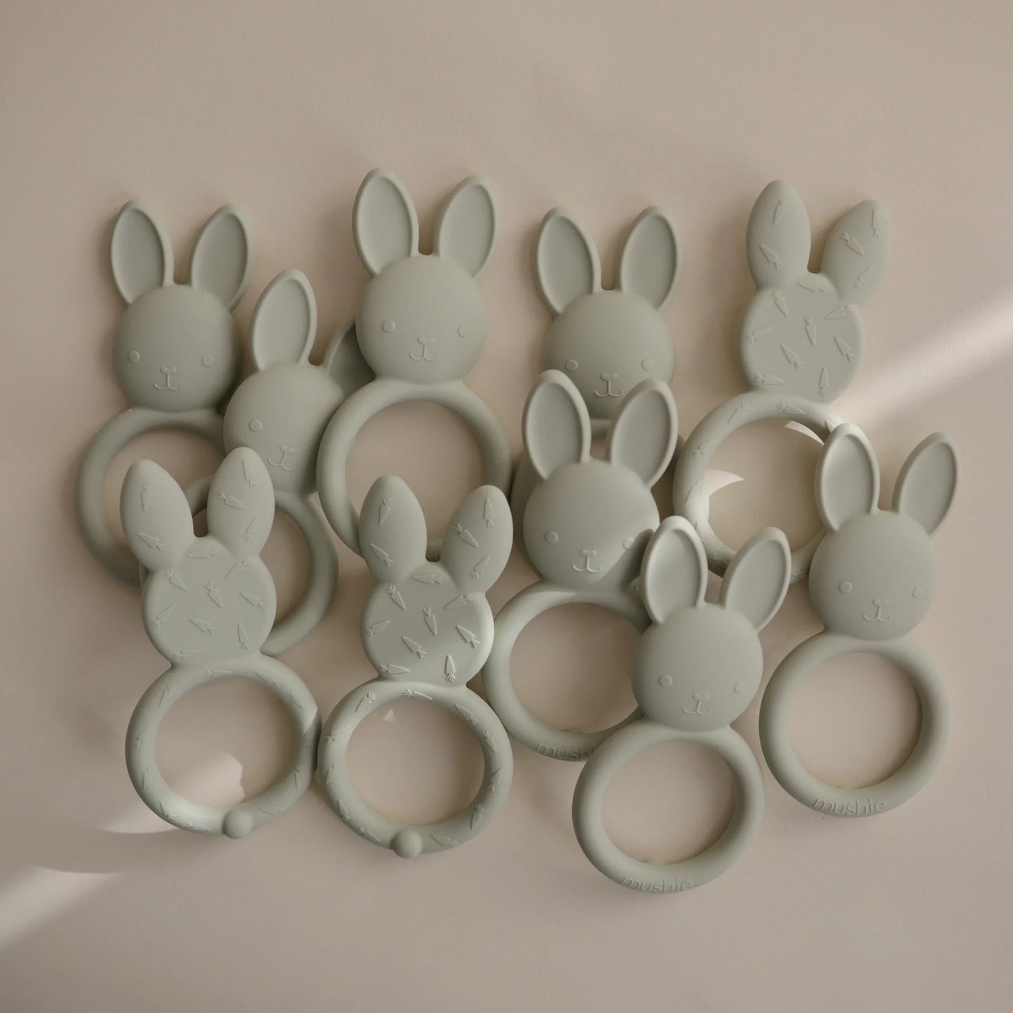 Mushie Silicone Bunny Teether