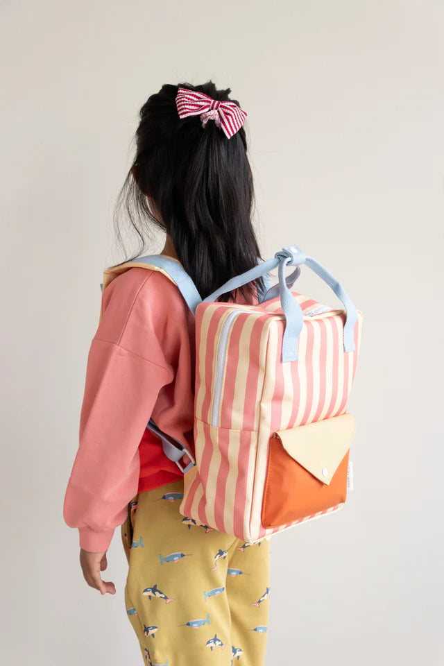 Backpack Medium envelope Coral Pink