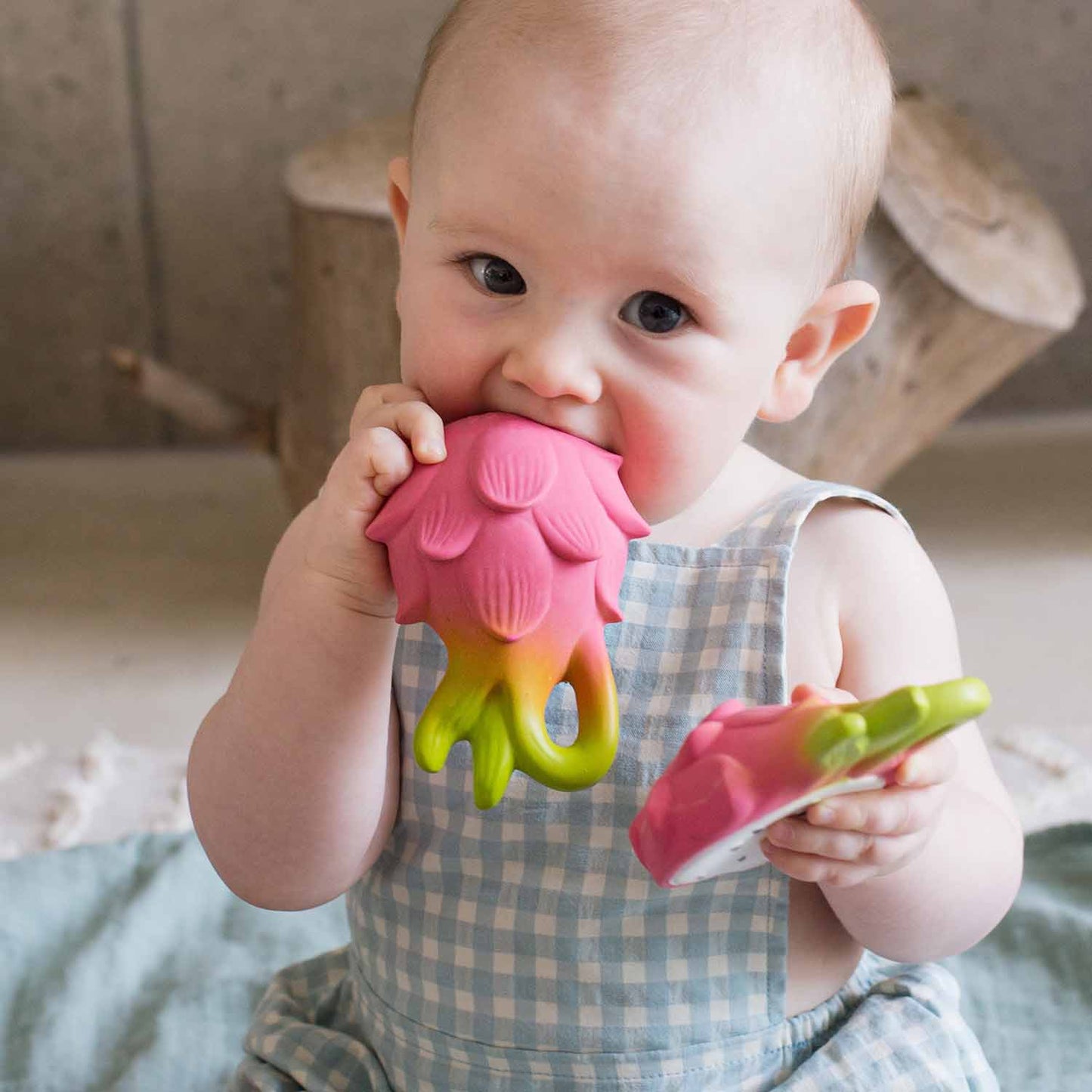 Fucsia the Dragonfruit Baby Teether