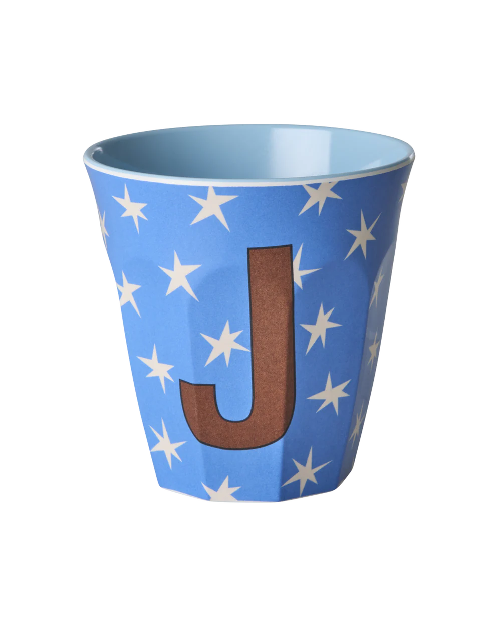 Melamine Becher verschiedene Buchstaben Sterne