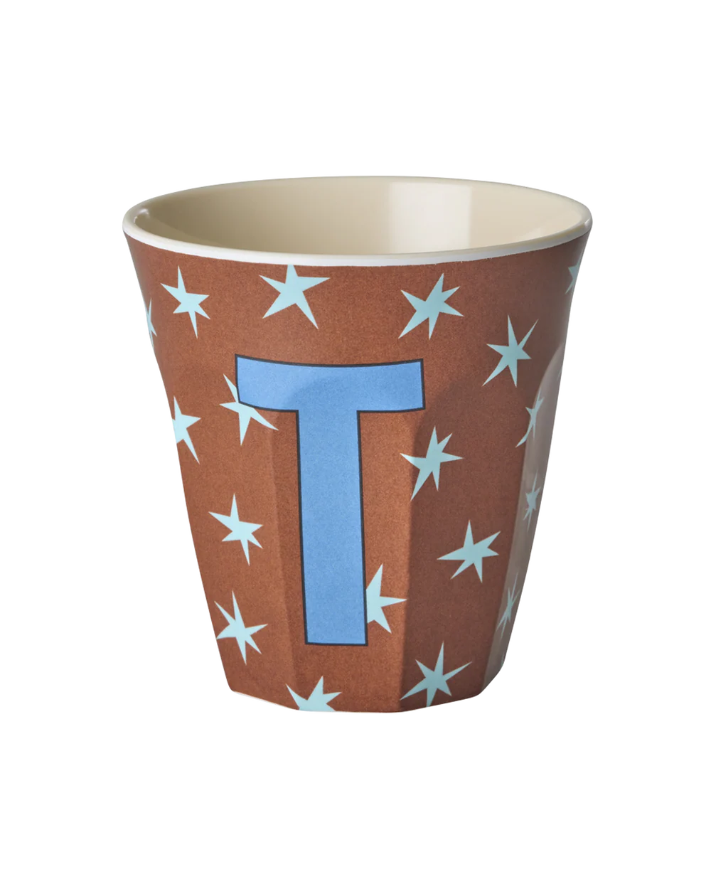 Melamine Becher verschiedene Buchstaben Sterne