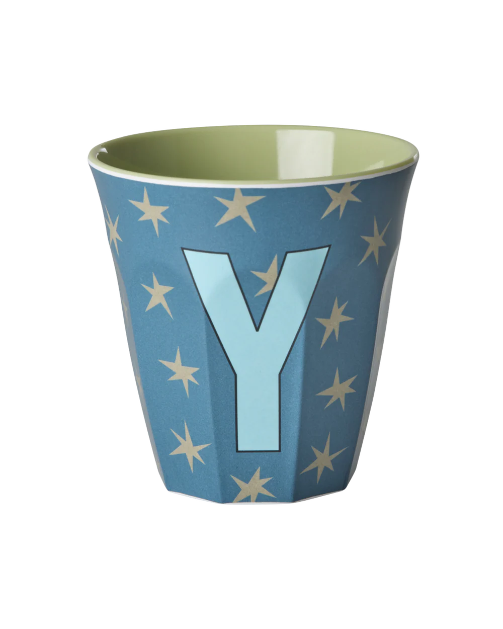 Melamine Becher verschiedene Buchstaben Sterne