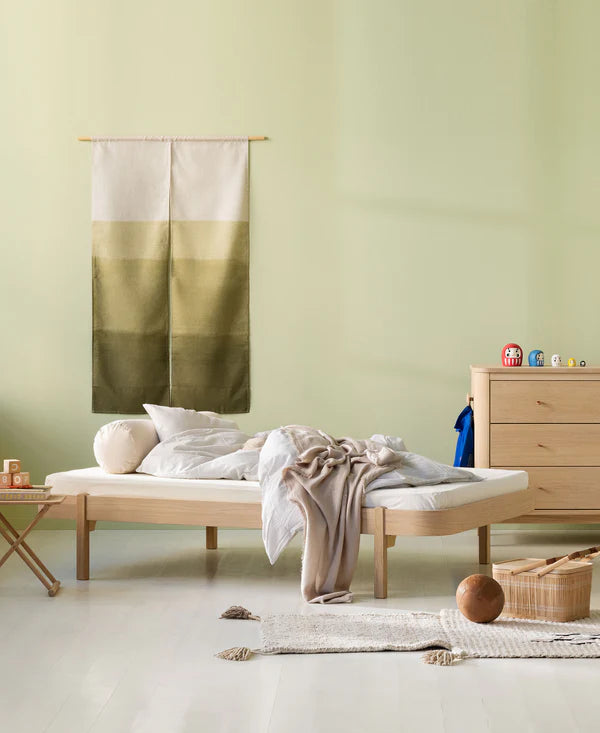 Lounger Bett, 120x200 cm, Eiche