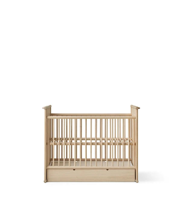 Camp Novel Babybett/Bett, 60x120/120x200 cm, Eiche