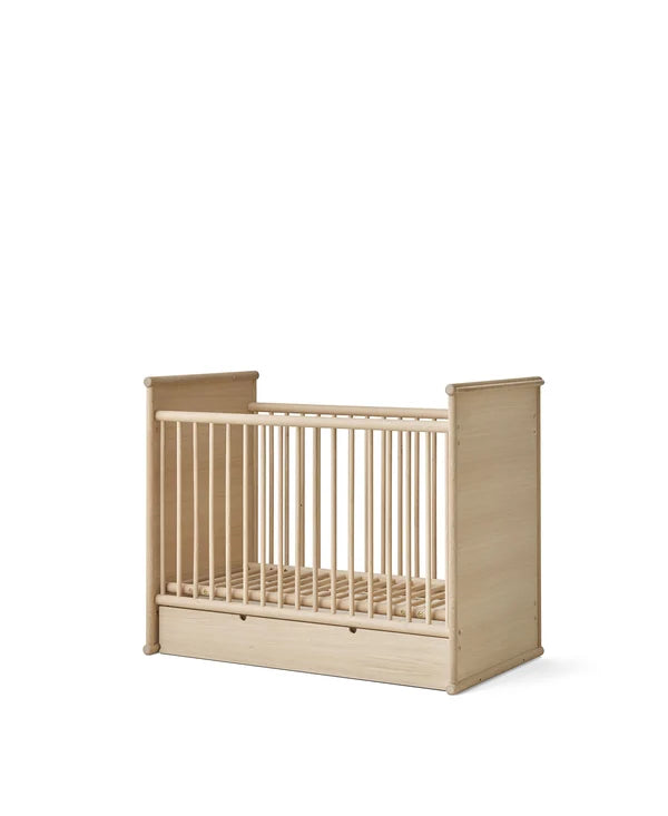 Camp Novel Babybett/Bett, 60x120/120x200 cm, Eiche