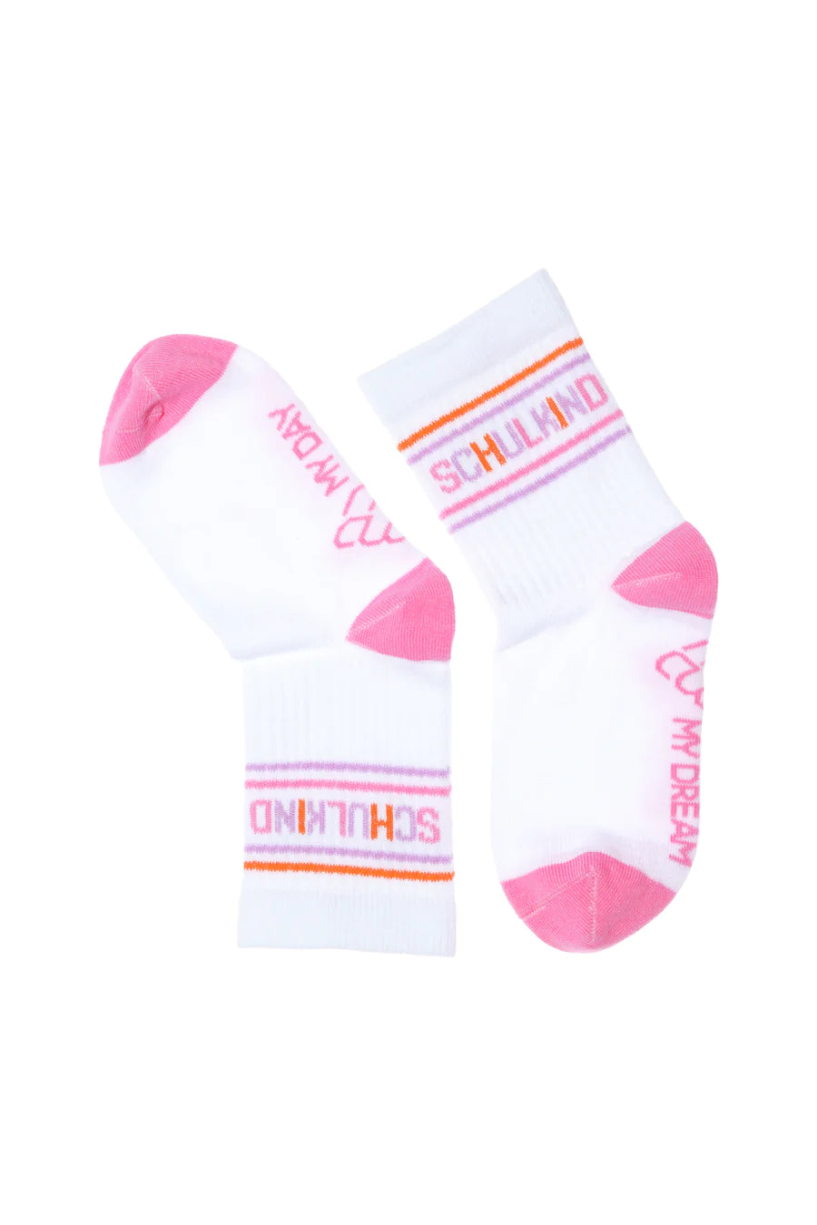 Socken Schulkind Pink & Blau verschiedene Größen