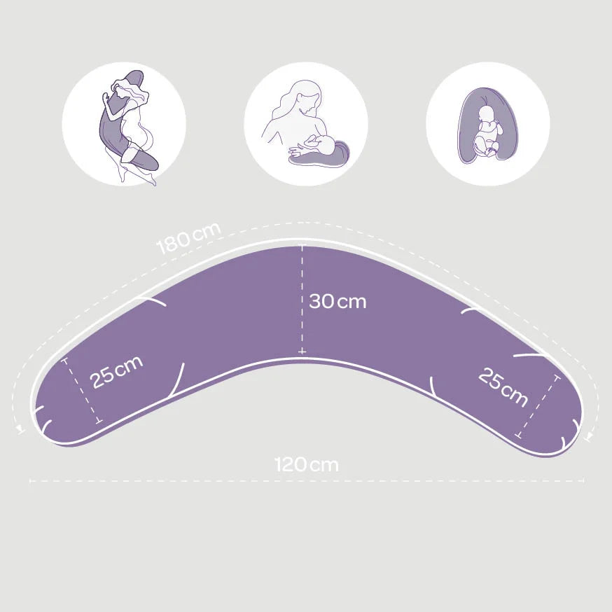 Stillkissen beige meliert