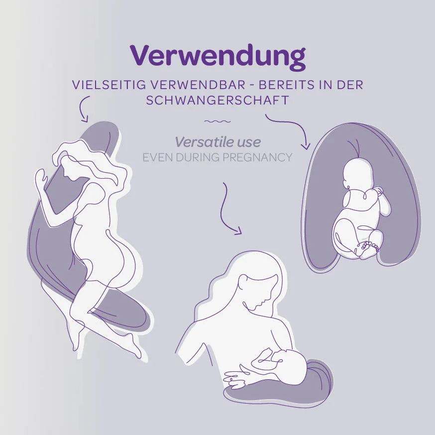 Stillkissen beige meliert