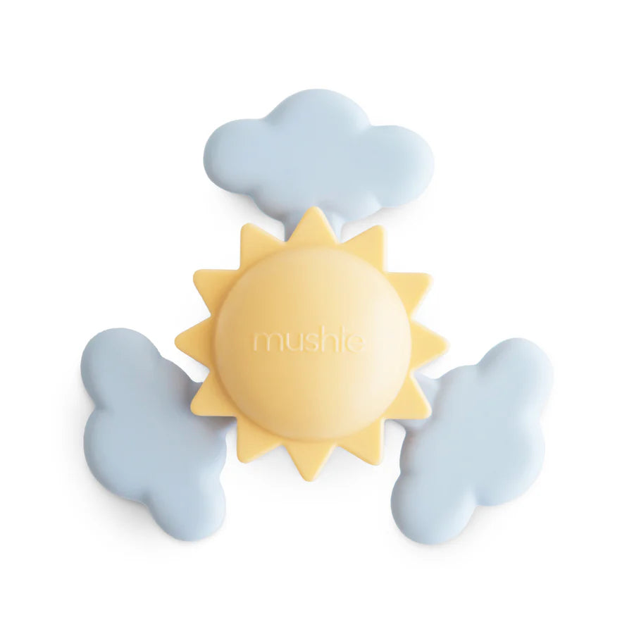 Mushie Sunshine Suction Spinner Toy