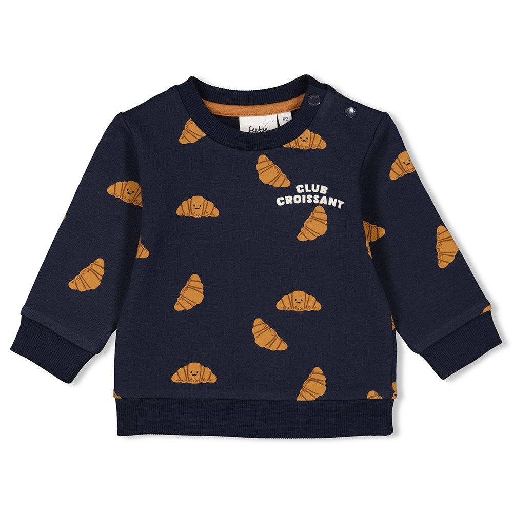 Sweater AOP - Club Croissant