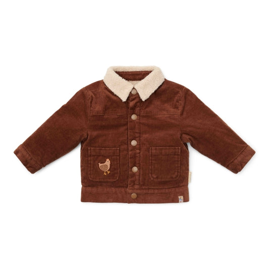 Little Dutch Wendejacke- braun/ sand