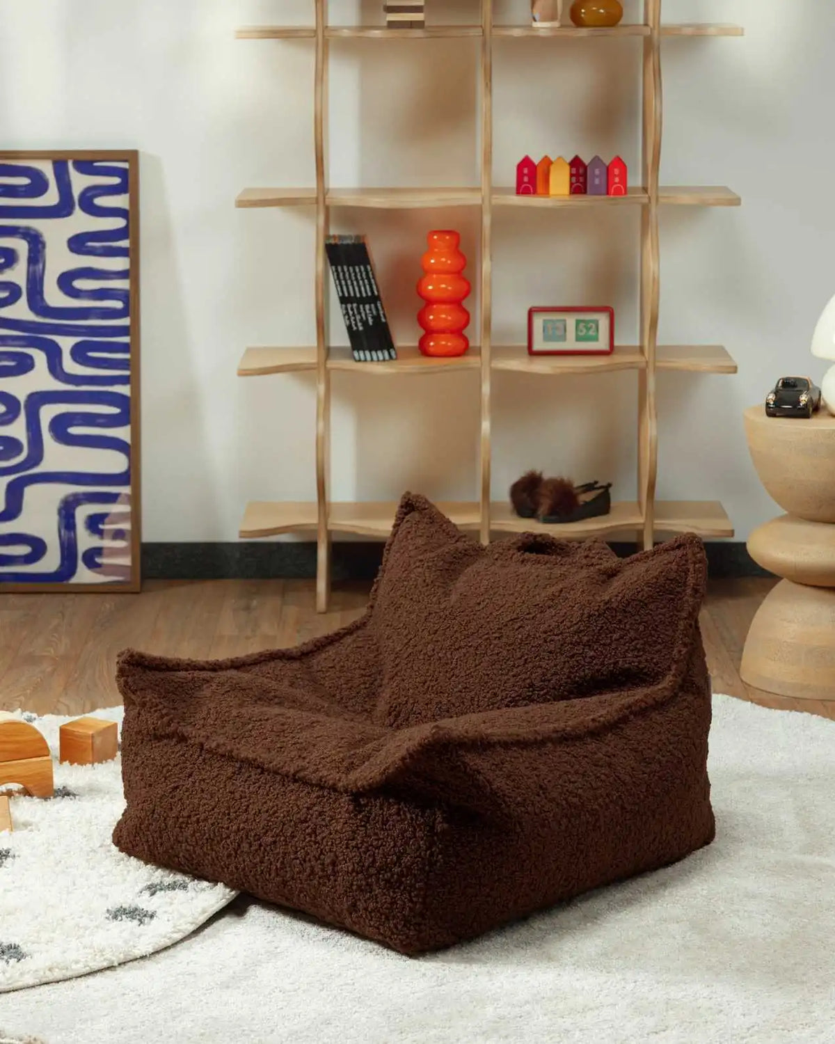 Warm Hazel Beanbag Chair