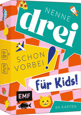 Kartenspiel: Nenne drei – schon vorbei! ... für Kids!