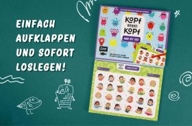 Der ultimative Spielblock: Kopf gegen Kopf – Wer ist es?