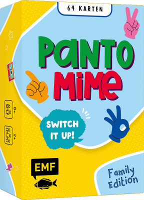 Kartenspiel: Pantomime – Switch it up! – Family Edition