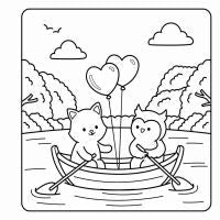 Cozy Coloring – Lovely Friends