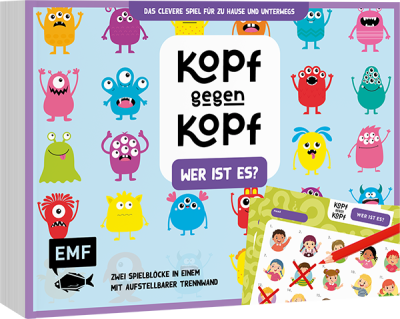 Der ultimative Spielblock: Kopf gegen Kopf – Wer ist es?