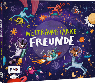 Weltraumstarke Freunde – Das Freundebuch