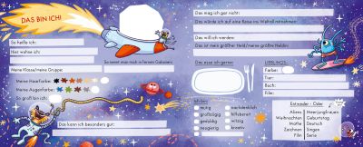 Weltraumstarke Freunde – Das Freundebuch
