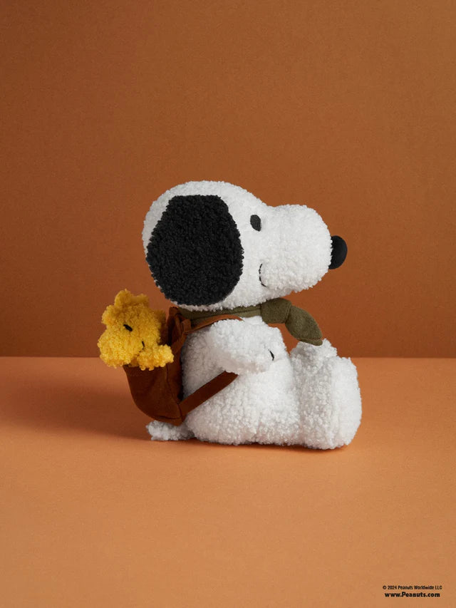 Snoopy with Woodstock in Backpack