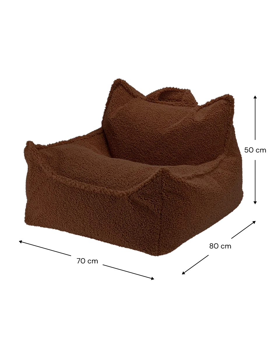 Warm Hazel Beanbag Chair