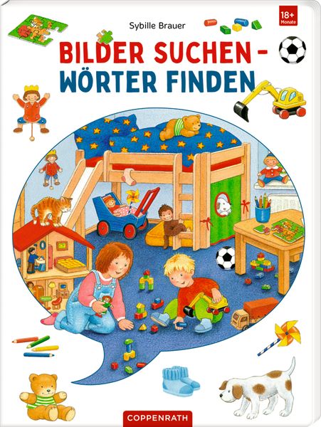 Bilder suchen - Wörter finden: Im Kindergarten