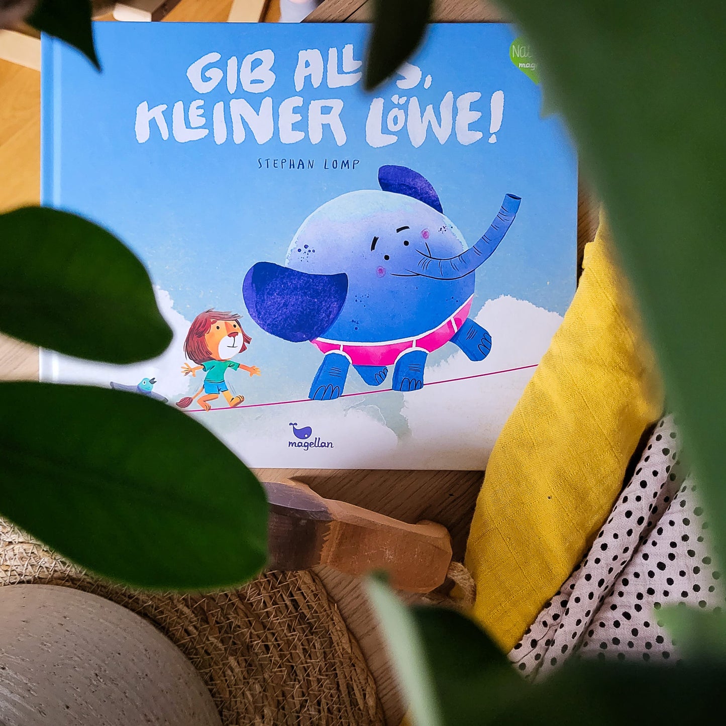 Gib alles, kleiner Löwe!