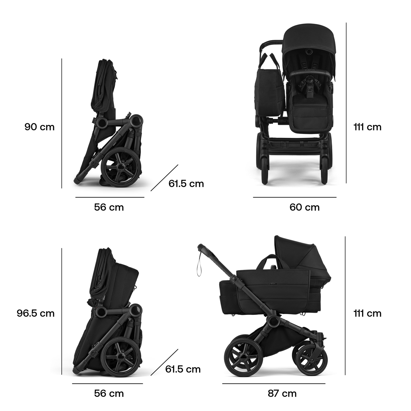 Bugaboo Donkey 6 2-in-1 Kinderwagen