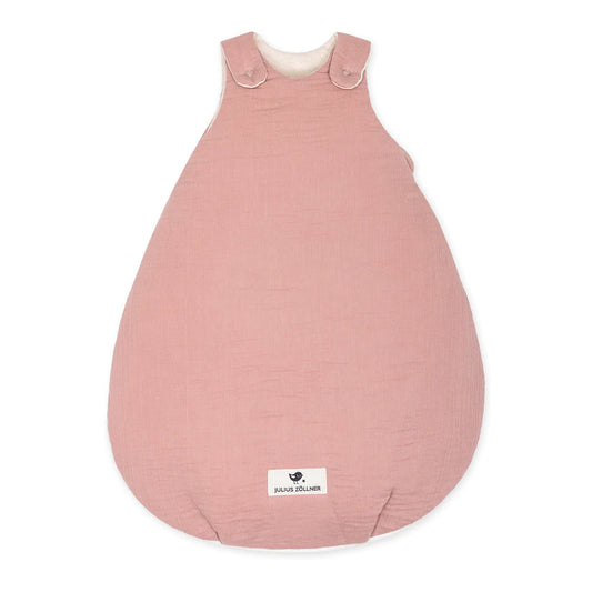 Koon - Babyschlafsack aus Baumwollmusselin, Dusty Rose 68/74