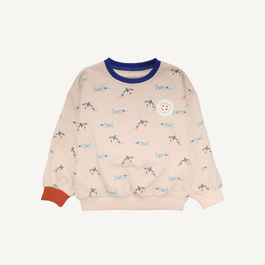 Sweater Orca all over - wonders of the deep sea