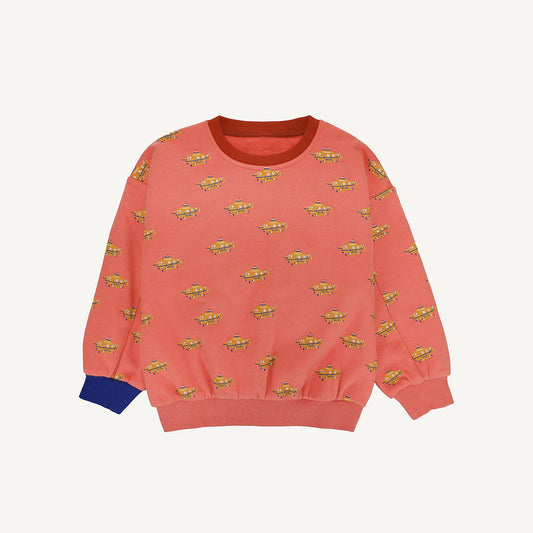 Sweater Orca all over - submarine all over - wonders of the deep sea