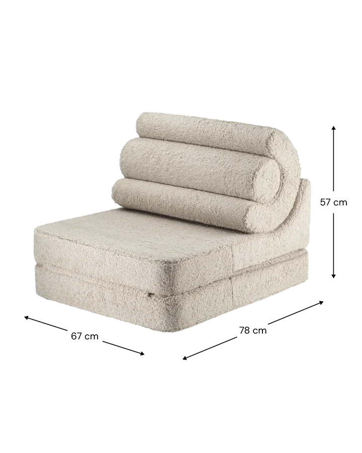 Flipster Lounger Teddy verschiedene Farben