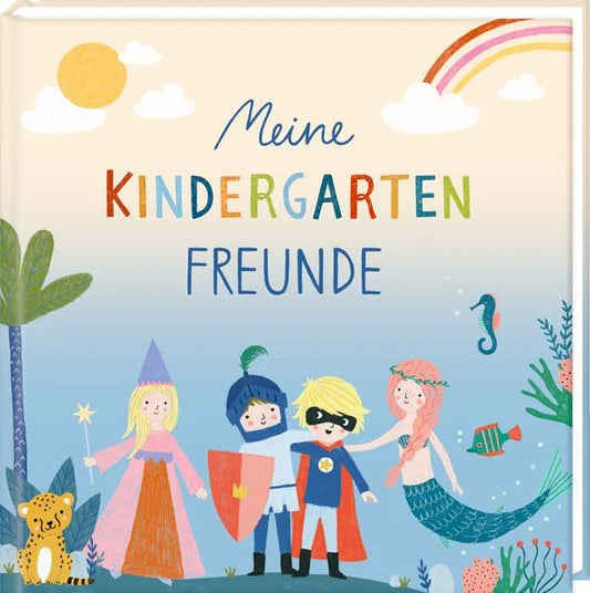 Freundebuch Meine Kindergartenfreunde - Meine bunte Welt