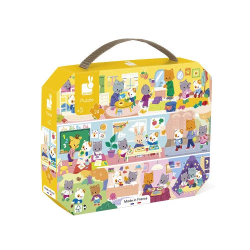Kartonpuzzle „Die Rituale“, 24 Teile