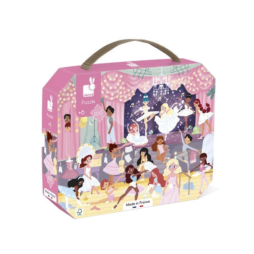 100-teiliges Papppuzzle mit Tänzern