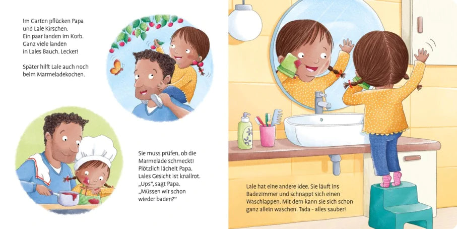 Ich kann duschen, baden, Haare waschen!
