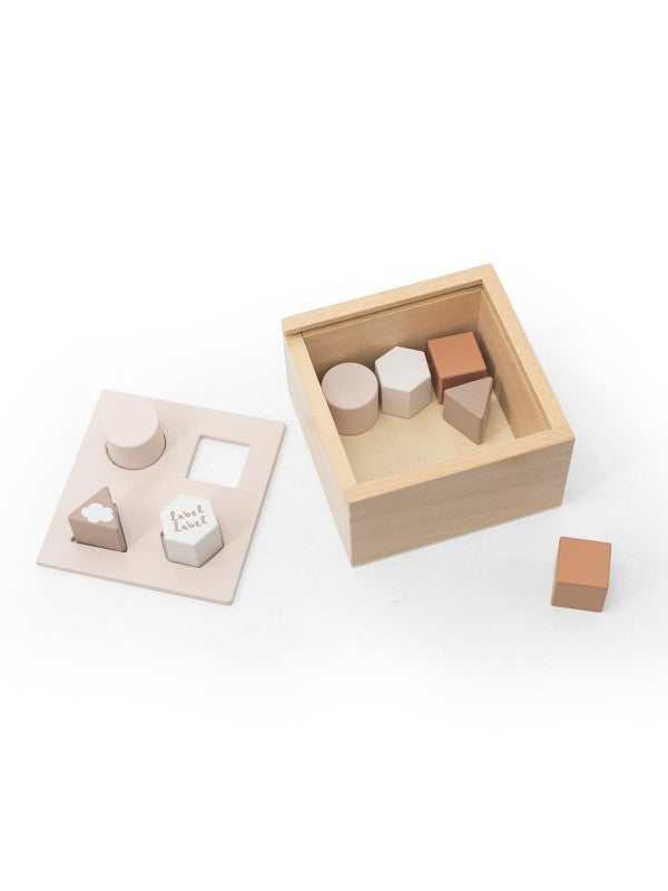 Shape sorting Box - Nougat