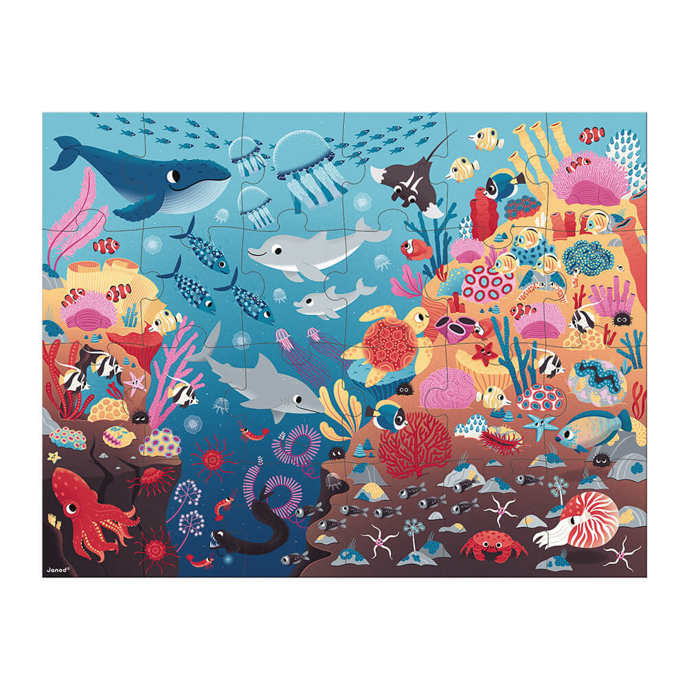 Puzzle Ocean mit Schwarzlicht-Effekt